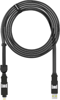 Incharge XL 300 Cm - Cavo USB Type-C, Cavo Universale Cellulare, Regalo Uomo, Ca - Immagine 1 di 4