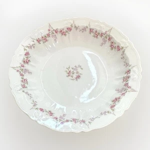 Antique China Bowl Carl  Tielsch Germany early 1900s, Fluted Scalloped Edges - Picture 1 of 6