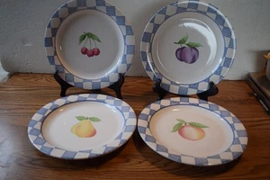 Pfaltzgraff Hopscotch Obst Speiseteller 4 Stück - Bild 1 von 4