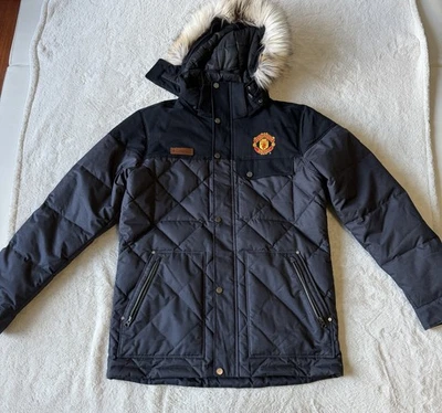 Columbia x Manchester United Mens Fire Resistant Winter Parka Sz M | NWOT RARE!! - Image 1 of 4