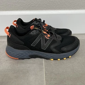 New Balance 410v7 Hombres Talla 9 Negro Naranja Exterior Senderismo Tenis Zapatos - Imagen 1 de 5