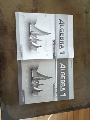 Abeka Algebra 1 Quizzes and Tests - Student Book and Teacher Key - Image 1 of 4