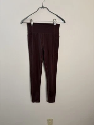 NUEVO SIN ETIQUETAS Leggings Gap Adolescentes Niñas Talla 14-16 Marrón Granate Absorbe Humedad Otoño R3 Foto 1 de 4