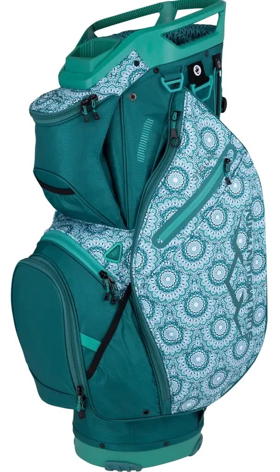 Nueva bolsa de carro estelar de golf Sun Mountain para damas verde azulado/borrosado/encaje Foto 1 de 1