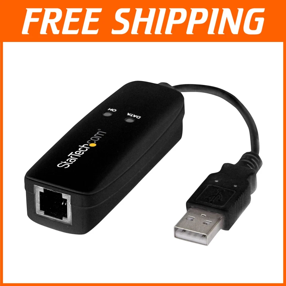 Compact 56K Dial-Up Modem - USB Powered - Image 1 of 4