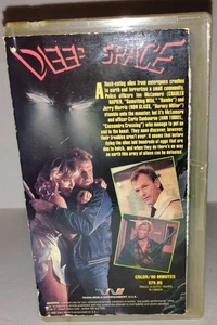 Deep Space (VHS, 1988) Charles Napier Hard Plastic Rental Case - Picture 1 of 4