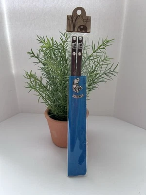 Palillos de madera tailandeses marrones con estuche de bambú hecho a mano - Cocina comedor coleccionar Foto 1 de 4