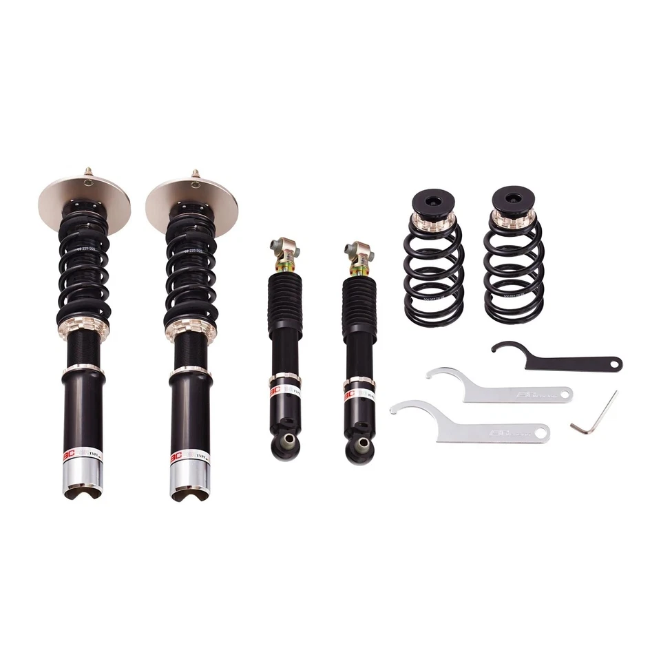 BC Racing BR Series Extreme Low Coilovers Kit For 85-92 Volvo 740 RWD Solid Rear - Imagen 1 de 3