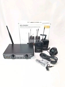 Kabelloses In-Ear Monitorsystem, Stereo & Mono IEM System mit Taschensender Empfänger & - Bild 1 von 9