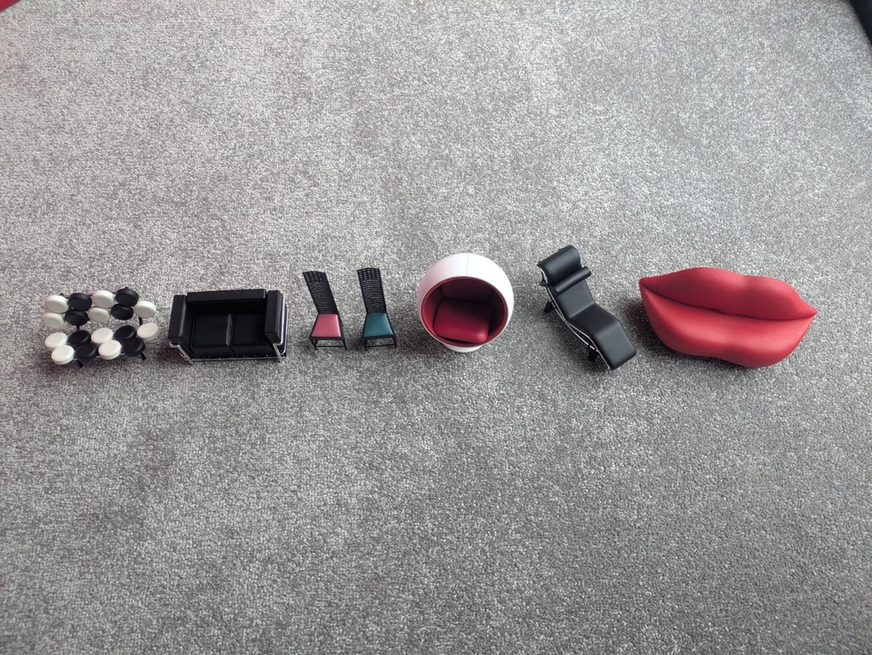 Reina Reac Interior Design Collection - Designers Chair Vol.4 Miniature Chairs - Image 1 of 4