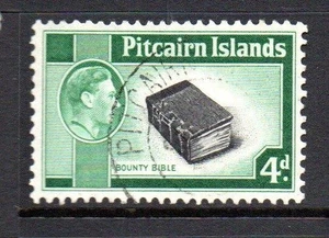 PITCAIRN F/USADO 1940 SG5b KGVI 4d - Imagen 1 de 1