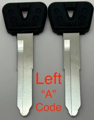 2 llaves en blanco Yamaha XVZ1300 XVZ 1300 Royal Star YZF300 YZF600 YZF 300 600 1000 Foto 1 de 3