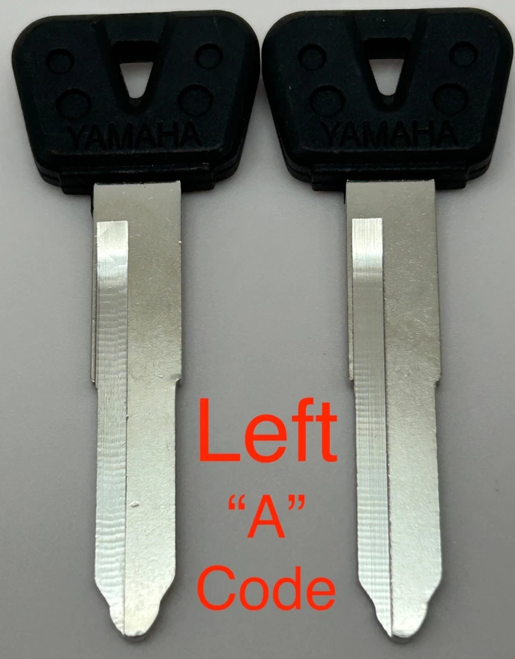 2 llaves en blanco Yamaha XVZ1300 XVZ 1300 Royal Star YZF300 YZF600 YZF 300 600 1000 Foto 1 de 3