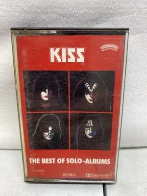 KISS The Best Of Solo Albums Cassette Tape RARE West Germany Import 1978 - Image 1 of 4