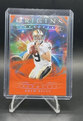 Panini Origins 2025 - Drew Brees, Drew Brees #32 naranja/149 Foto 1 de 2