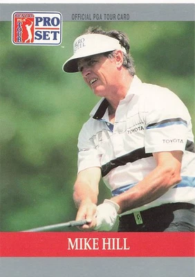 MIKE HILL 1990 PGA TOUR PRO SET #87 - Image 1 of 2