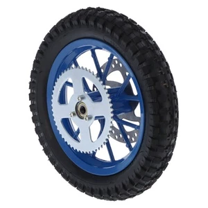 Car Blue 12Mini Rear Wheel AntiSkid Rubber Steel Alloy For 47 4 - Picture 1 of 12