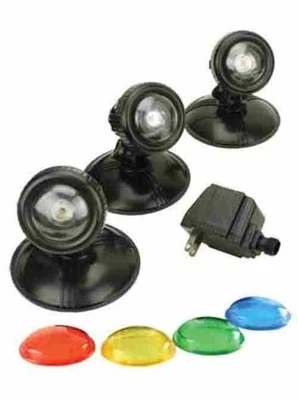 luces fuente subacuática Foto 1 de 2