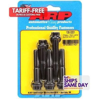 Arp 130-3102, Juego de 6 Kit de pernos de montaje a bloque de motor Chevy V8 6pt. Chromoly  Foto 1 de 4