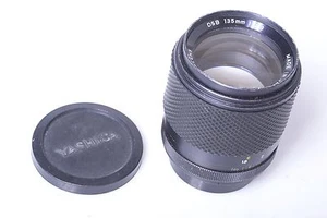 ✅ CONTAX, YASHICA DSB 135MM 2.8 LENS WITH CAPS FOR 35MM SLR CAMERA - Picture 1 of 5