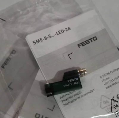 FESTO SME-8-SL-LED-24 Proximity Sensor 526622 - Image 1 of 4