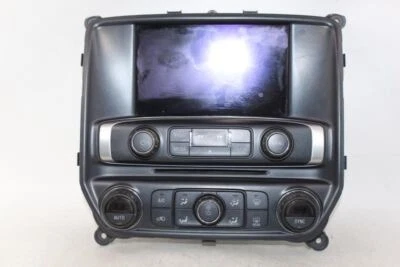 Audio Equipment Radio Control Panel 2017-2019 CHEVROLET SILVERADO 1500 OEM 30122 - Image 1 of 4