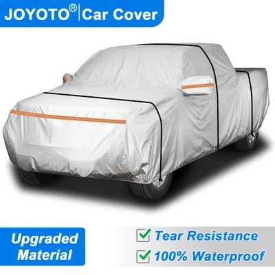 Pickup Car Cover Thickened Cotton Fit Toyota Tacoma 100% Waterproof Snowproof Foto 1 de 4