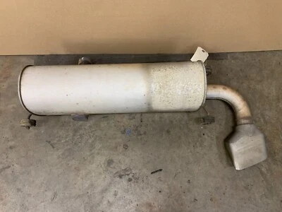07-10 SATURN SKY 2.4L REAR EXHAUST MUFFLER PIPE & TIPS ASSEMBLY, OEM LOT3371 Foto 1 de 4