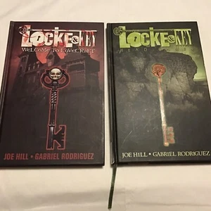 LOCKE & KEY HC VOL 1 WELCOME TO LOVECRAFT VOL 2 HEAD GAMES NETFLIX IDW COMICS NM - Picture 1 of 10