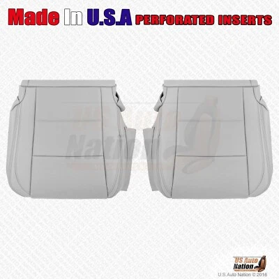 2013 2014 2015 For Lexus GS350 GS450h Driver-Passenger Bottom Leather Cover Gray - Image 1 of 4