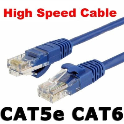 Ethernet LAN Cable CAT6 Fast Network Router Data Internet Extension CAT5 Patch - image 1 of 4