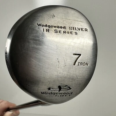 Wedgewood GOLF SILVER IR SERIES Single 7 Hybrid Iron 34°, Senior/A-Flex MRH + HC - Image 1 of 4