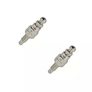 Juego de 2 piezas de válvula de sangrado de velocidad Stahlbus + tapas hilo 1/4 pulgadas 28UNF x 16 mm - Imagen 1 de 10