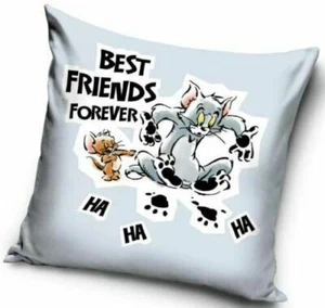 Tom & Jerry Pillowcase Pillow Cover Pillowcase 40x40cm - Picture 1 of 7