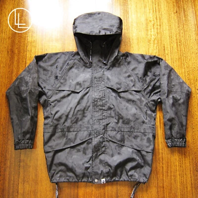 BAPE A Bathing Ape Black Camo GORE-TEX Snowboarding Jacket XL (Made in Japan) - Image 1 of 4