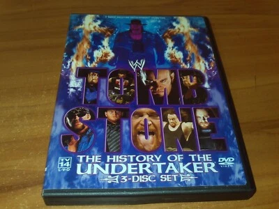 WWE - Tombstone: The History of the Undertaker (DVD, 2005 3-Disc Set) - Image 1 of 2