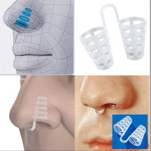 4PCS STOP SNORING CONES BREATHE EASY CONGESTION AID ANTI SNORE NASAL DILATOR - Picture 1 of 2