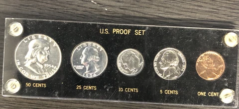 1954 US Proof Set #1 Cover