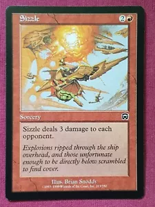 Magic The Gathering MERCADIAN MASQUES SIZZLE red card MTG - Picture 1 of 2