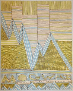 2009 Mogwai - Northampton Silkscreen Concert Poster A/P by Nate Duval - Picture 1 of 1