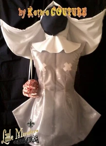 Lady Gaga THE FAME LoveGame Nun Dress Costume Outfit Ensemble - Picture 1 of 1