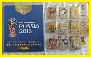 PANINI HARD COVER Russia 2018 Complete Set 670 Stickers Album BRAZIL VERSION - Picture 1 of 5
