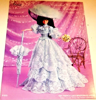 Paradise Publications Crochet Volume 62 - 1901 - French Lace Bridesmaid Dress - Image 1 of 4