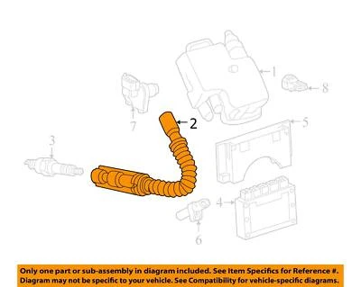 Sistema de encendido eléctrico MERCEDES OEM 06-11 G500 - Cable de enchufe 112150041864 Foto 1 de 2