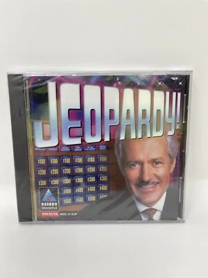 Jeopardy 1st Edition PC CD-ROM 1998 Jewel Case ~ New Sealed! - Image 1 of 4