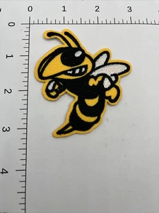 Yellow Jacket Bumble Bee Iron-on Embroidered Hard Rock Band Patch #784 - Picture 1 of 4