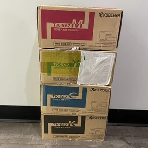 KYOCERA TK-562 KYCM Complete Toner Set for ECOSYS P6030cdn FS-C5300DN FS-C5350DN - Picture 1 of 2