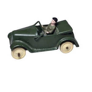 1930s Vintage Dinky 152c Austin 7 Staff Car Toy Collectible Made in England - Bild 1 von 16