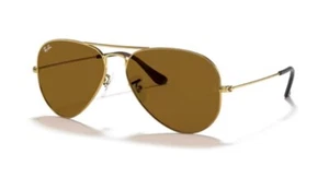 RAY BAN 3025 Aviador - 001/33 - Gafas De Sol - Oro/Marrón B-15 - Imagen 1 de 1