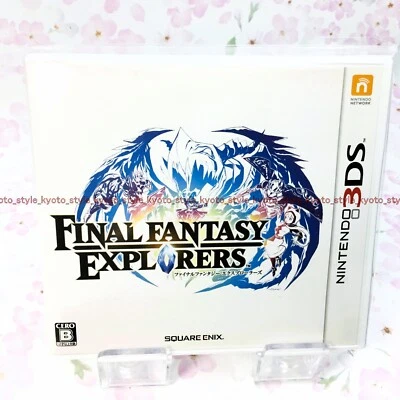 USED Nintendo 3DS Final Fantasy Explorers 08983 JAPAN IMPORT - Image 1 of 4
